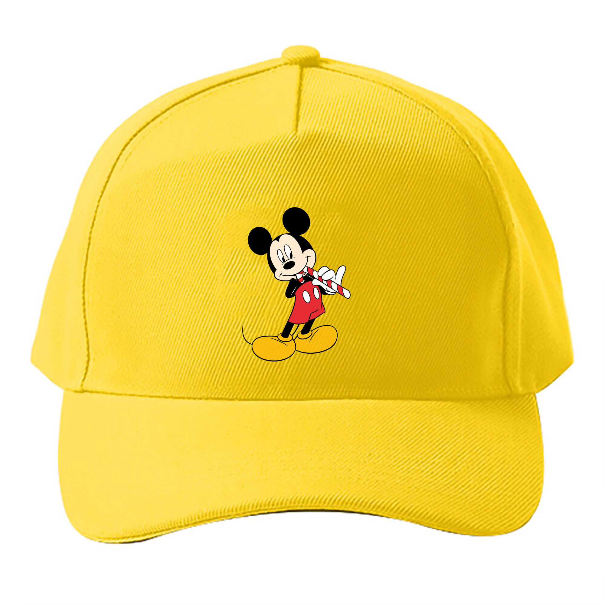 （画像用） ミッキーマウス Mickey Mouse ベースボールキャップ 綿100％ 男女兼用 帽子 スポーツ